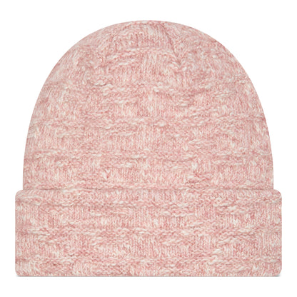 Ladies Buffalo Bills New Era Metallic Primary Knit In Pink - Back  View