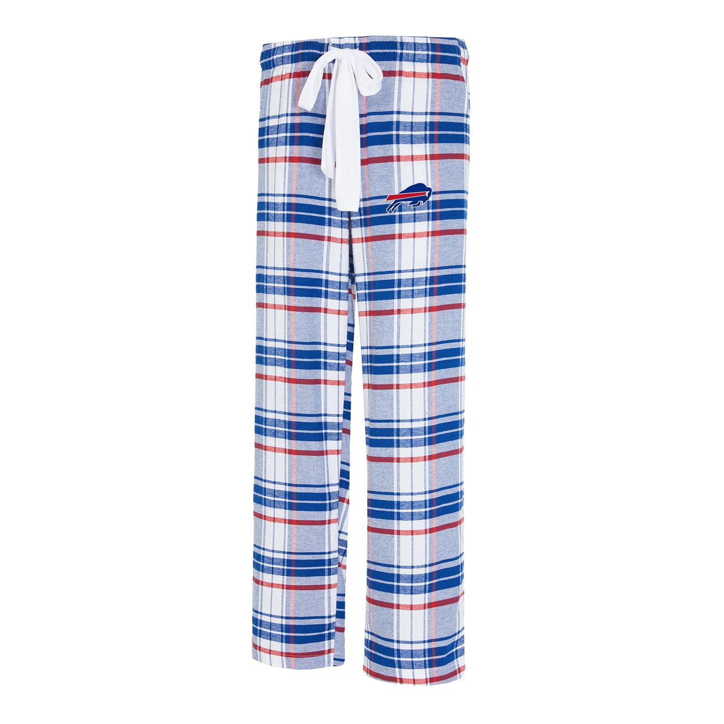 Buffalo Bills Concepts Sport Ladies Flannel Pants In White - Front View