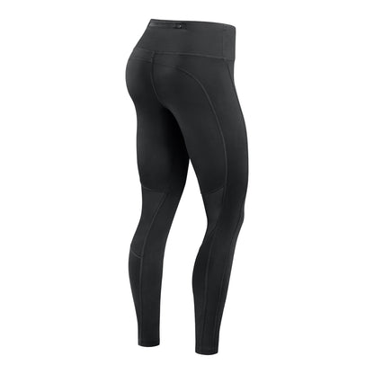 Women's Nike Bills Statement Dri-FIT Leggings In Black - Back View