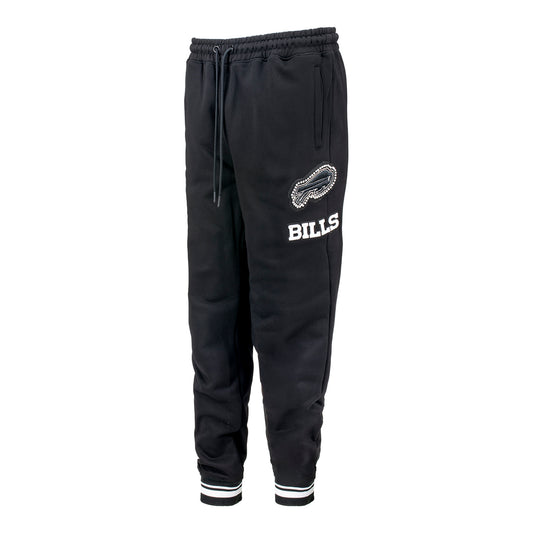 Buffalo Bills Pro Standard Ladies Pearl Fleece Pants In Black - Front View