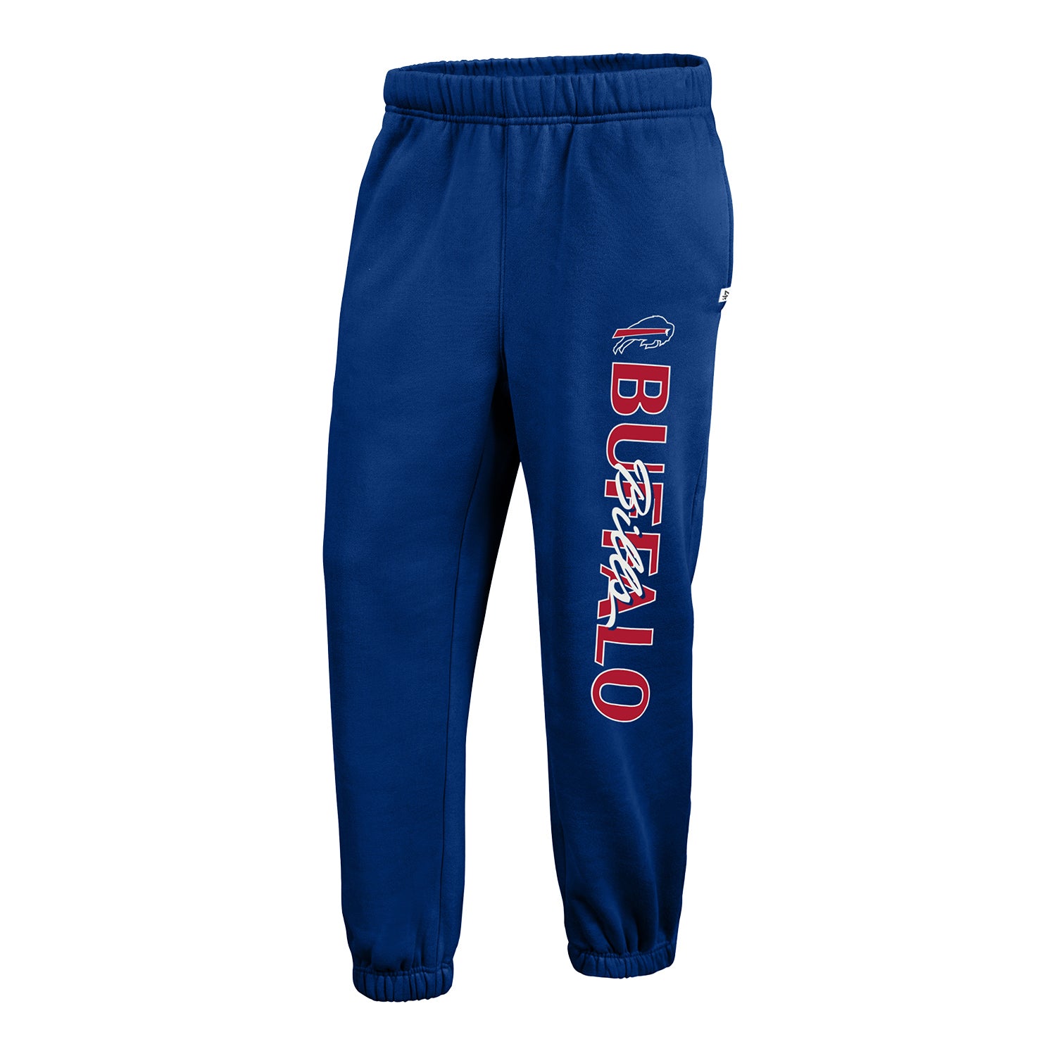 Ladies Buffalo Bills '47 Brand Venice Jogger In Blue - Front View