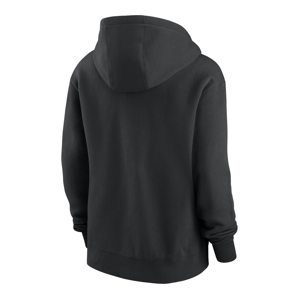 Women's Antigua Heather Gray Louisville Black Caps Victory Crewneck Pullover Sweatshirt Size: Extra Large
