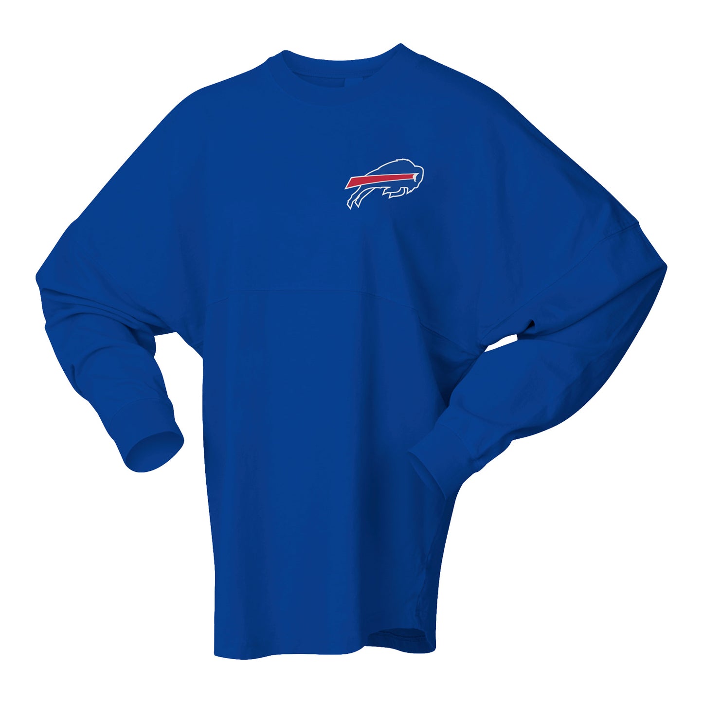 Ladies Bills Mafia Spirit Jersey In Blue -Front View
