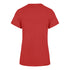 Ladies '47 Brand Bills Mafia Distressed T-Shirt In Red & Blue - Back View