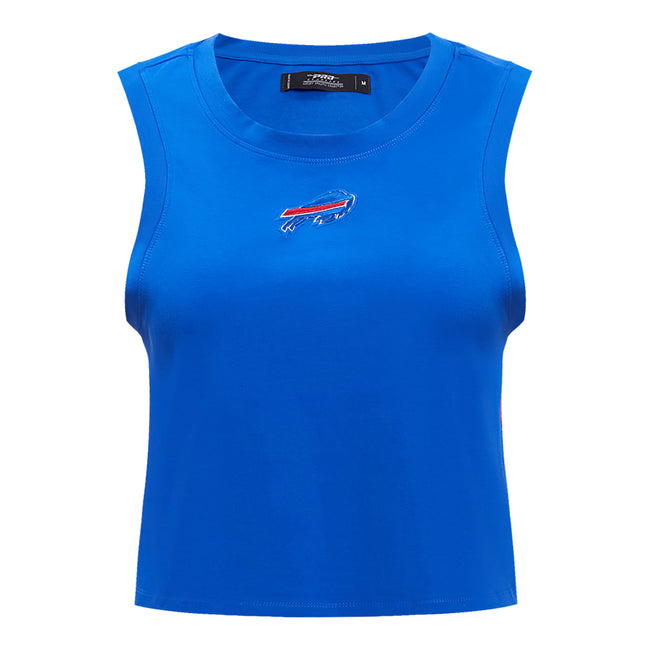 Ladies Buffalo Bills Pro Standard Ombre Boxy Tank Top