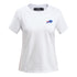 Ladies Bills Pro Standard Ombre Slim Fit T-Shirt In White - Front View