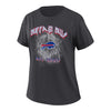 Ladies WEAR by Erin Andrews Bills Lightning T-Shirt In Grey - Front View