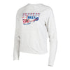 Ladies Concept Sports Buffalo Bills Mainstream Sleigh Long Sleeve T-Shirt