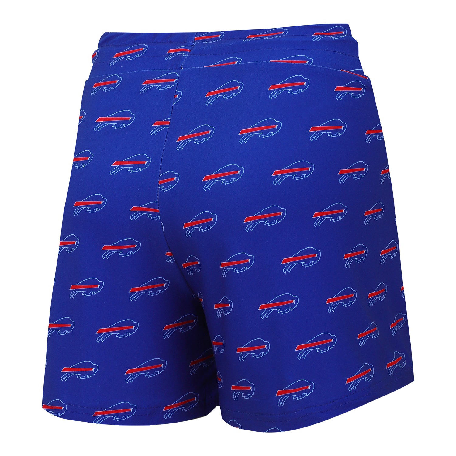 Buffalo Bills Ladies Crop Tank and Short Set - Back Boxer View