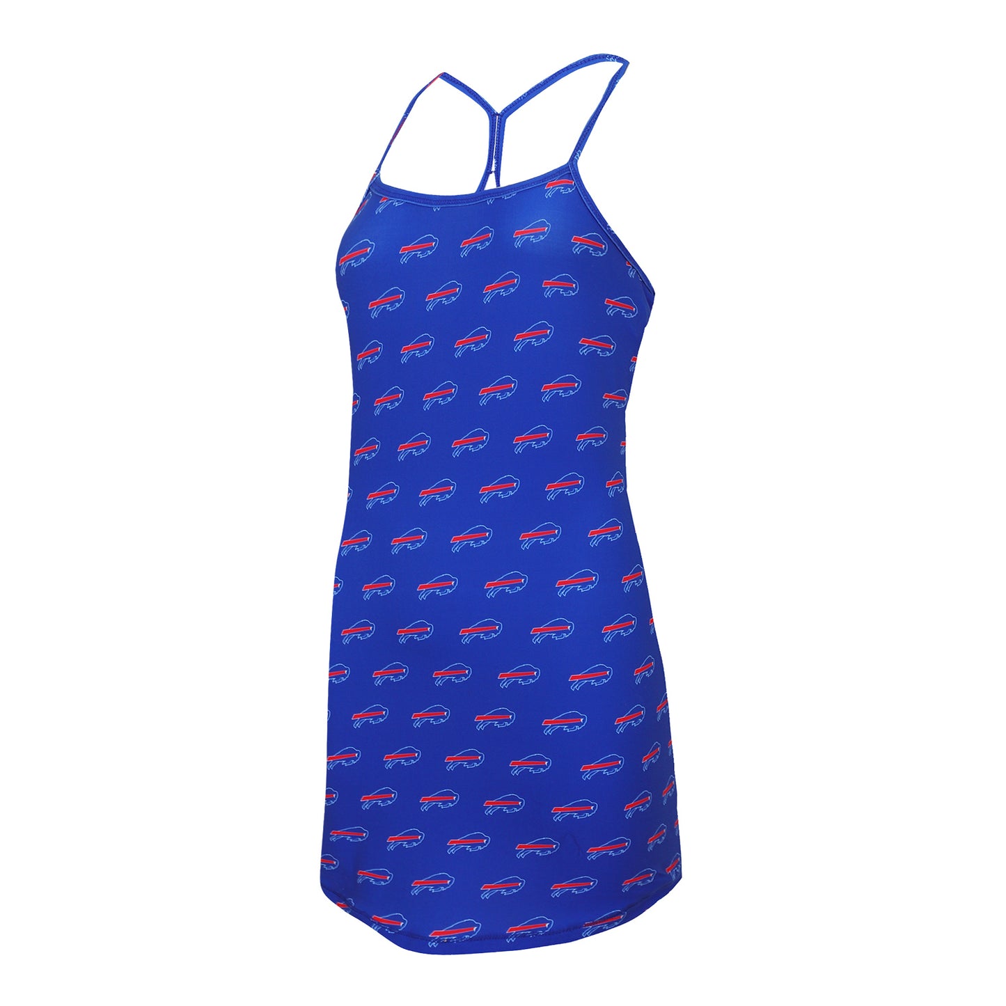 Women's Bills Concepts Sport Gauge Tank Top In Blue - Front View