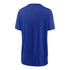 Buffalo Bills Women's Nike Short Sleeve Tri Fash Top In Blue & White - Back View