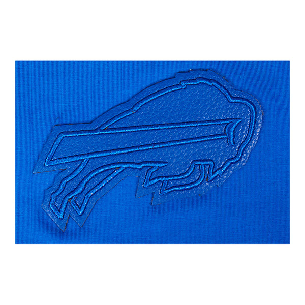 Ladies Buffalo Bills Pro Standard Triple Royal Boxy T-Shirt In Blue - Primary Logo View