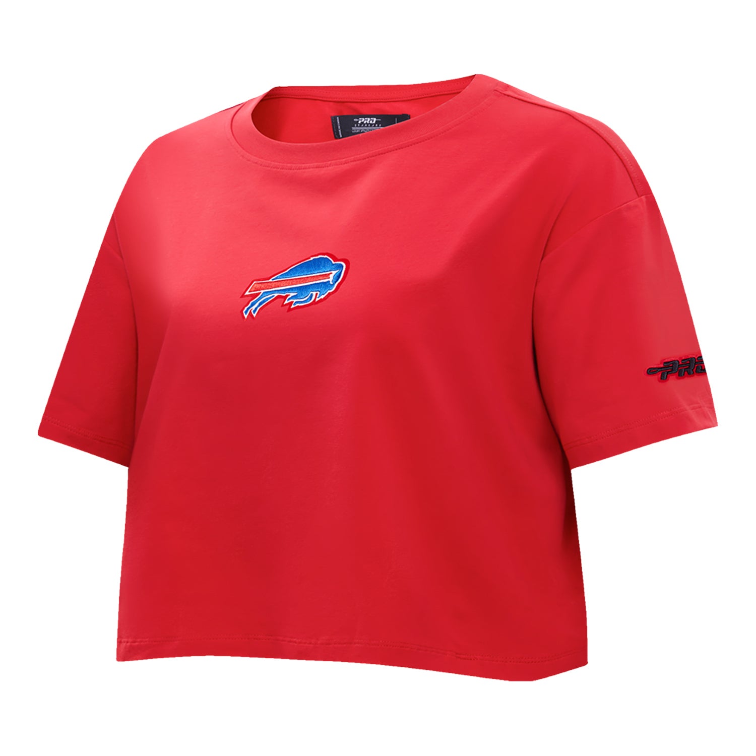 Ladies Buffalo Bills Pro Standard Classic Icon Boxy T-Shirt - Red
