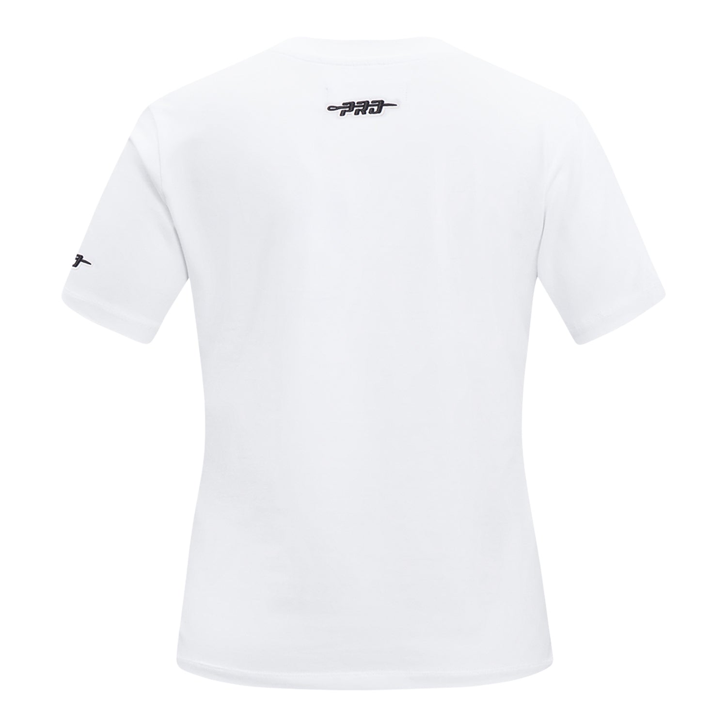 Ladies Buffalo Bills Pro Standard Classic Icon Slim T-Shirt In White - Back View