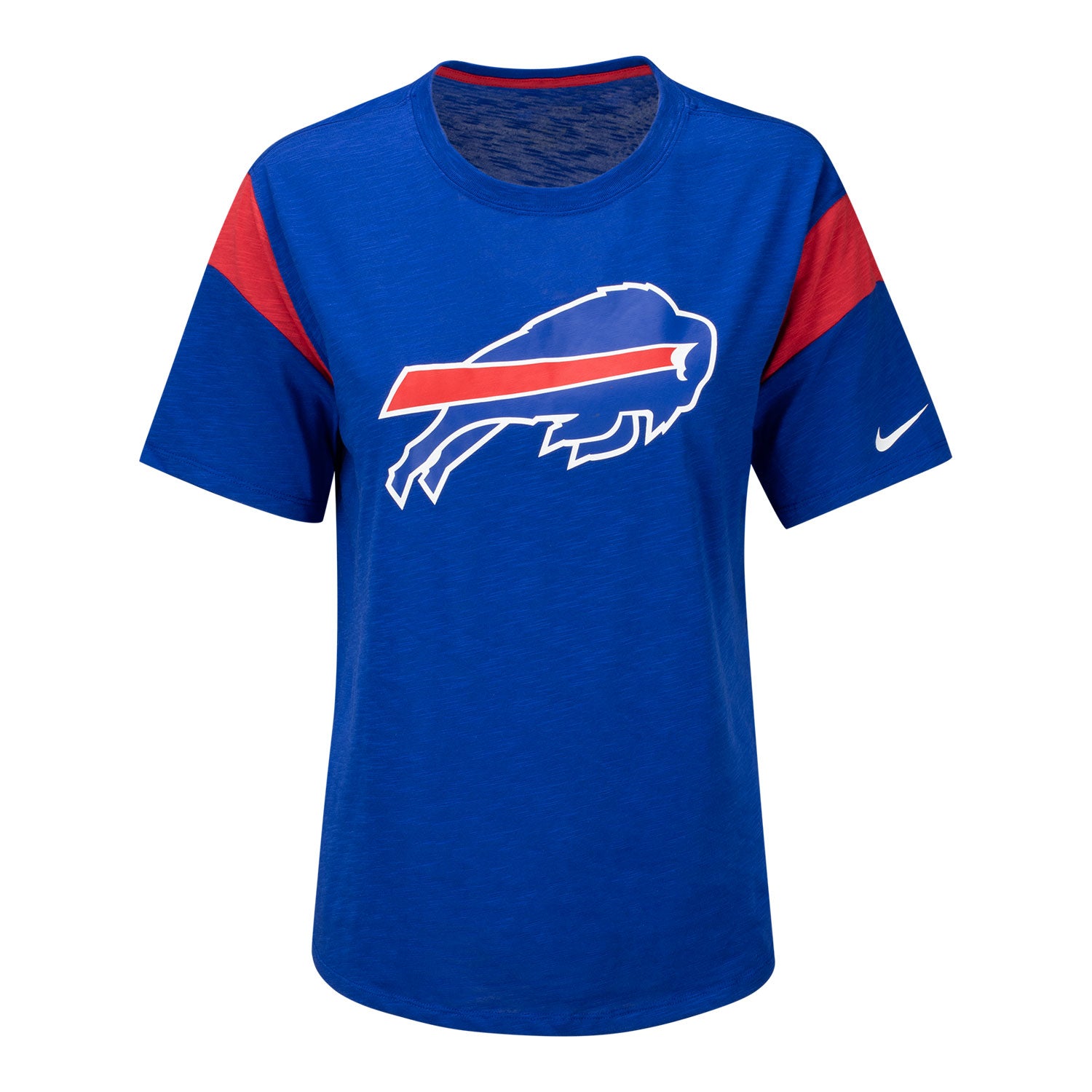 Ladies Buffalo Bills Pro Standard Ombre Slim Fit T-Shirt