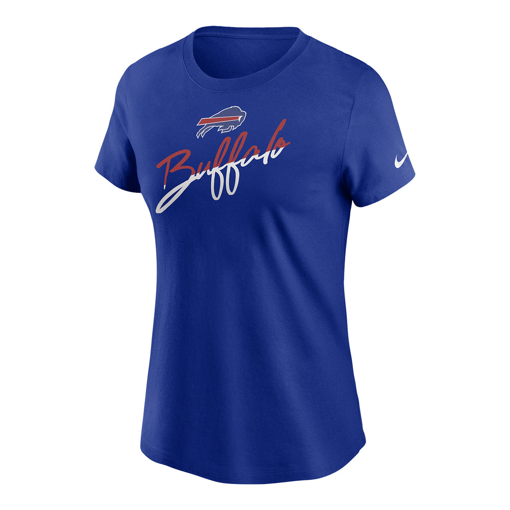 Ladies Buffalo Bills New Era Wordmark T-Shirt