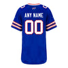 Ladies Nike Game Home Personalized Jersey In Blue - Back View