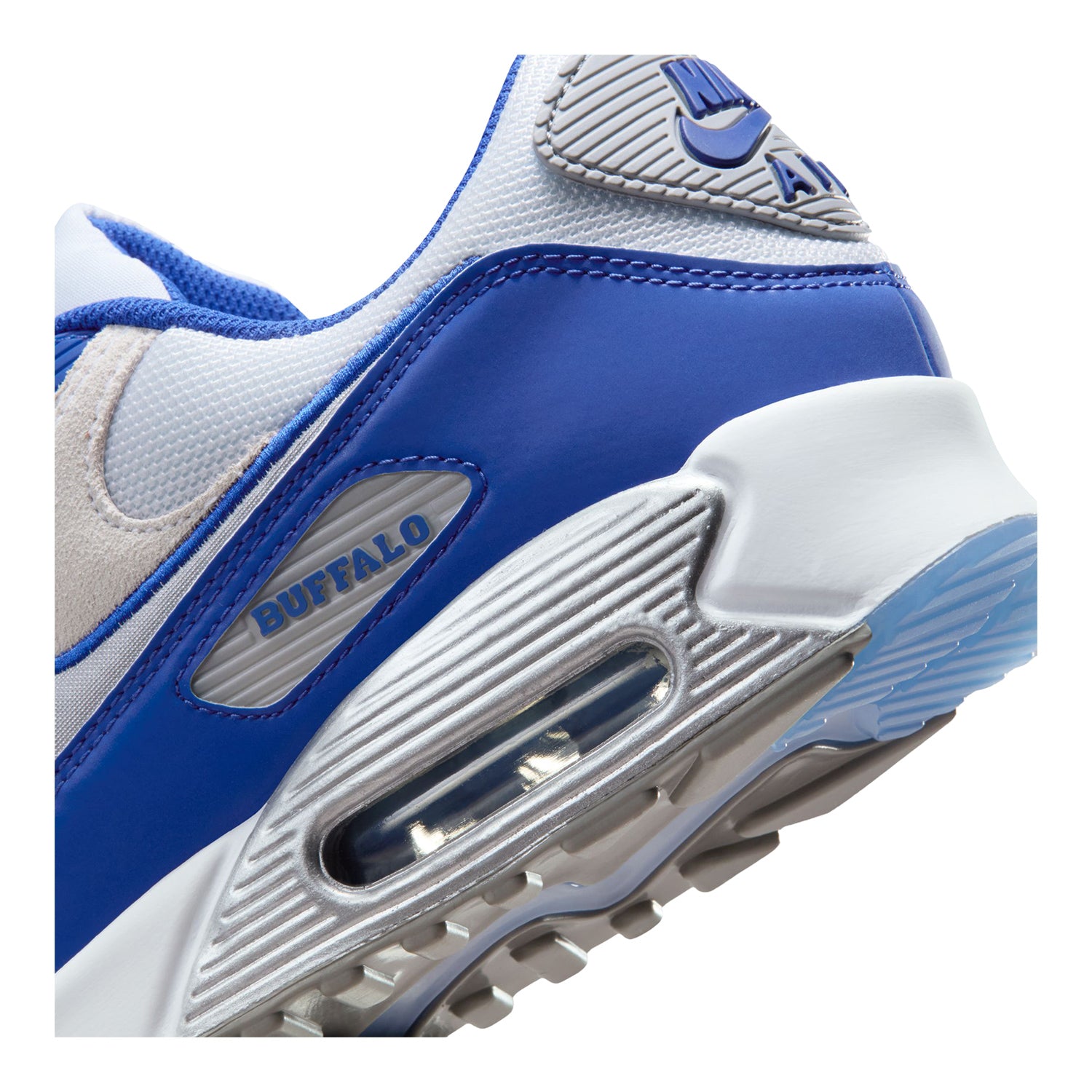 Buffalo Bills Nike Rivalry Air Max 90 Shoe In White - Air Deposit View