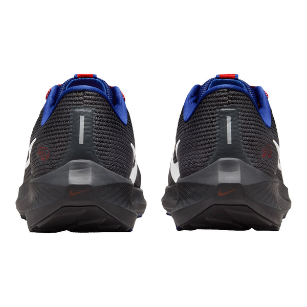 Bills Nike Air Zoom Pegasus 40 Shoes In Black - Back View