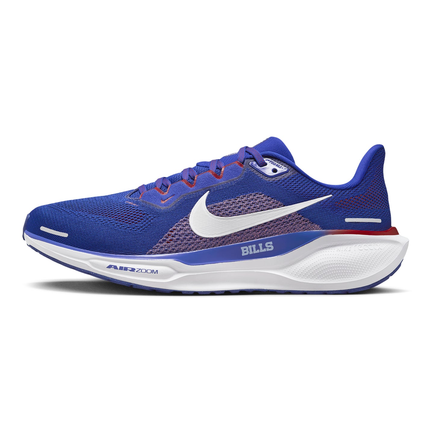 Bills Nike Air Zoom Pegasus 41 Shoes Left Shoe - Side View