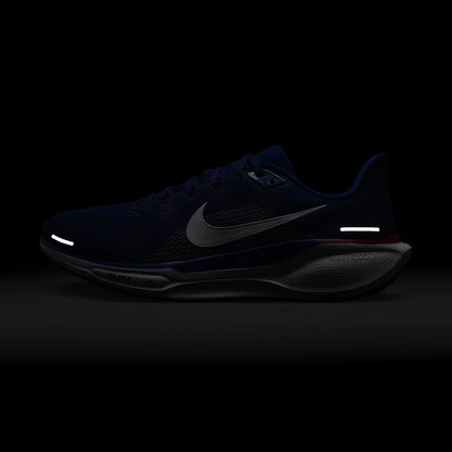 Bills Nike Air Zoom Pegasus 41 Shoes Left Shoe (Dark) - Inside View