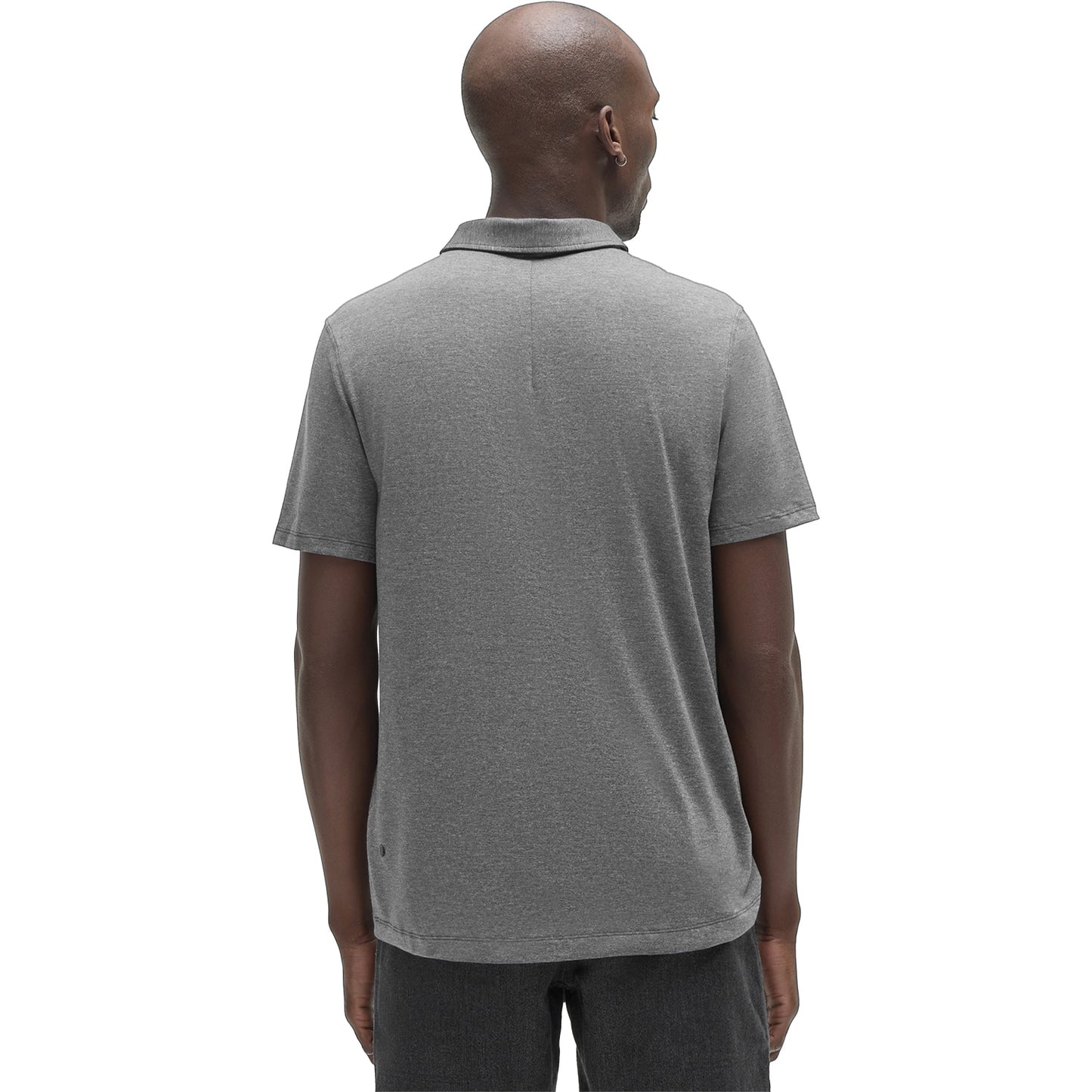 Buffalo Bills Lululemon Evolution Polo In Grey - Back View