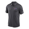 Bills Nike Franchise Polo In Grey - Front View