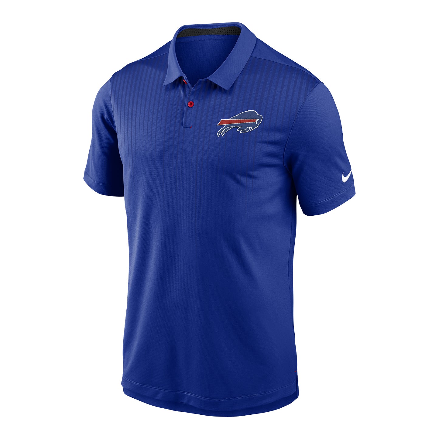 Buffalo Bills Nike Men's Golf Polo In Blue - Front View