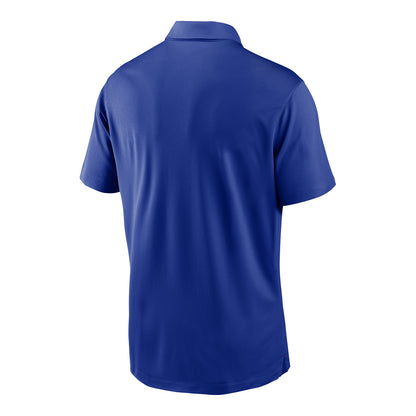 Buffalo Bills Nike Men's Golf Polo In Blue - Back View