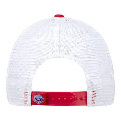 Buffalo Bills New Era 9FORTY Farewell Season 2-Tone Hat In White - Back View