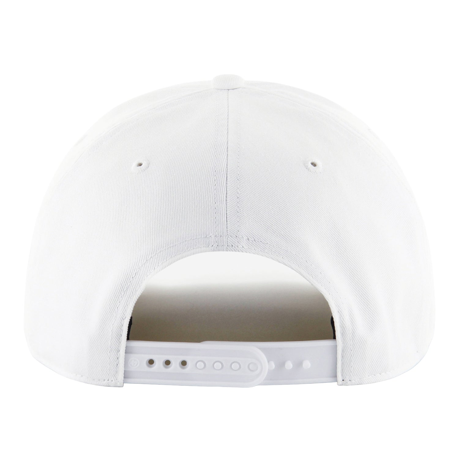 Buffalo Bills '47 Brand Red Helmet Hitch Hat In White - Back View