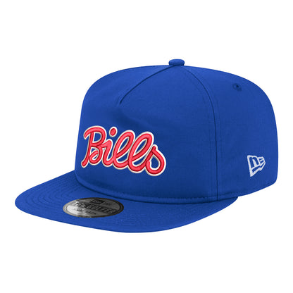 Buffalo Bills New Era Golfer Marv Levy Hat In Blue - Front Left View