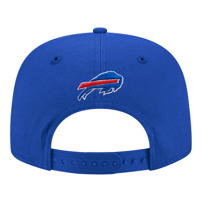 Buffalo Bills New Era Golfer Marv Levy Hat In Blue - Back View