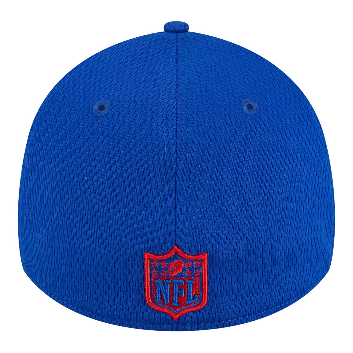 Bills New Era 2023 Training Classic 39THIRTY Flex Fit Hat - In Blue - Back View