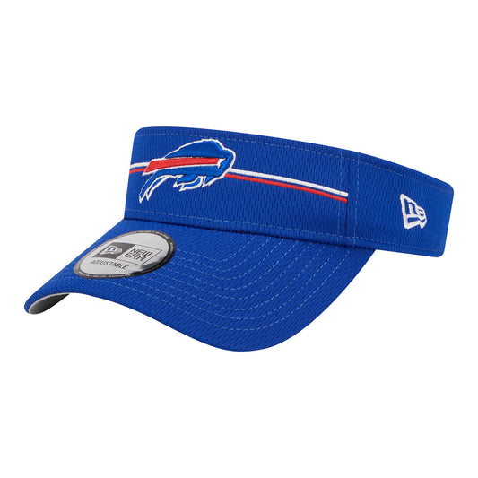 Bills New Era 2023 Training Visor - In Blue - Left View