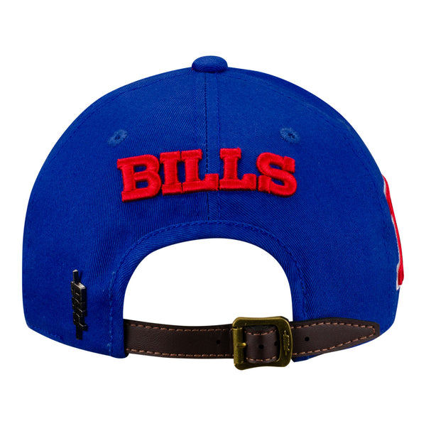 Pro Standard Bills Classic Adjustable Hat In Blue - Back View