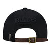 Pro Standard Bills Triple Black Adjustable Hat In Black - Back View