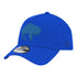 New Era Tonal 9FORTY A-Frame Hat In Blue - Front Left View