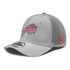 New Era Tonal Pop 39THIRTY Flex Fit Hat In Grey - Front Left View