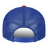Bills New Era Low Profile 9FIFTY 2023 Sideline Snapback Hat In Blue - Back View