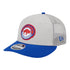 Bills New Era Low Profile 9FIFTY 2023 Sideline Classic Snapback Hat In Grey - Front Left View