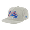 Bills New Era Gray Corduroy Golfer Snapback Adjustable Hat