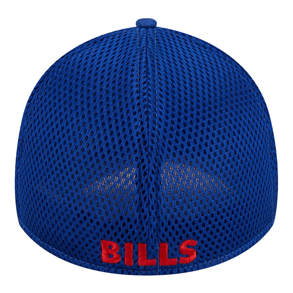 New Era Bills Shadow Flex Hat In Blue - Back View