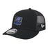 New Era Bills Low Profile 9FIFTY Snapback Hat In Black - Front Left View