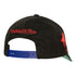 Mitchell & Ness Bills Past Ya Brushed Adjustable Hat In Black - Back View