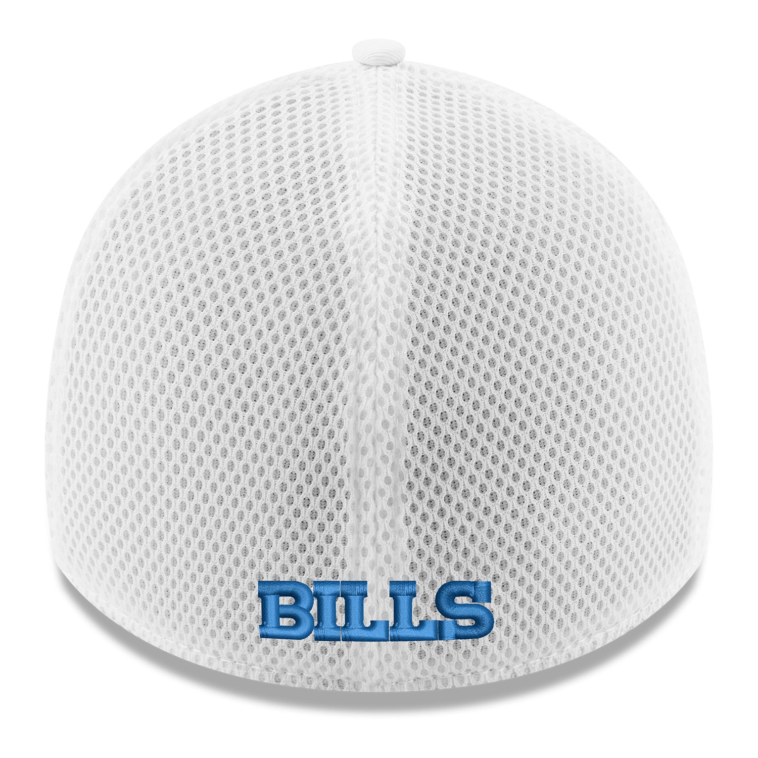 New Era Bills White Neo Flex Hat In White - Back View