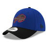 New Era Bills Diamond Tech Flex Hat In Blue - Front Left View