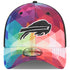 Bills New Era 2023 Crucial Catch 39THIRTY Flex Hat In Rainbow & Black - Front View