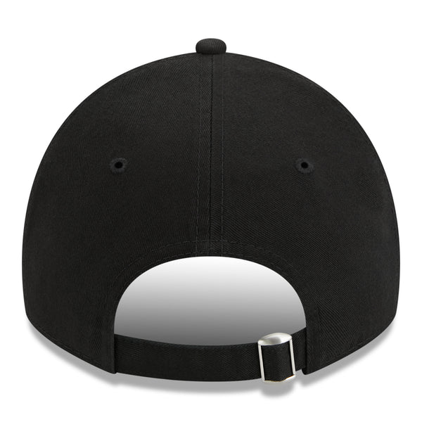 Bills New Era 2023 Crucial Catch 9TWENTY Adjustable Hat In Black - Back View