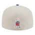 New Era Bills 2023 Salute to Service 59FIFTY Fitted Hat In Tan - Back View